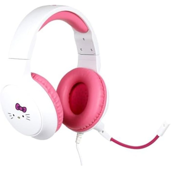 Kable Gaming Hovedtelefoner - KONIX - Hello Kitty - Mikrofon - Kabel 1,5 m - Jack 3,5 mm