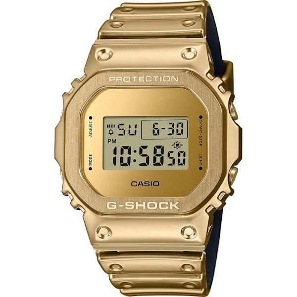 Klocka - Casio - GM-5600YMG-9ER - Guld - Kvarts - Vattentålig 20 bar gyllene