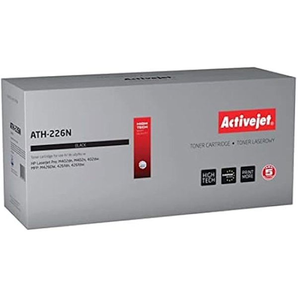 Activejet ATH-226N - Yhteensopiva Musta - Laser - 1 kpl