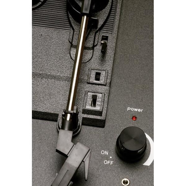 DENVER VPL-120 sininen vinyylilevysoitin - USB - Kaiuttimet - 33 1/3, 45, 78 rpm