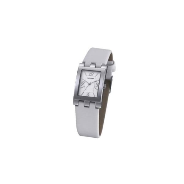 Dameur - Time Force - TF4067L11 - Quartz - Læder - 22 mm Vit