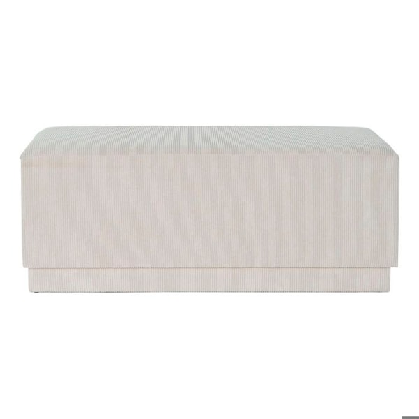 MDF træ bænksæde DKD Home Decor beige
