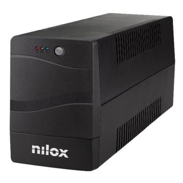 UPS-continuitetsgruppe - NILOX - NXGCLI20002X9V2 - 2000 VA - Linjeinteraktivitet - Sort