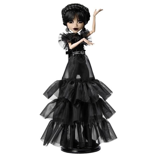 Monster High - Keskiviikko Addams Ball Outfit - Dollissa - Monster High - HXJ03 Flerfärgad