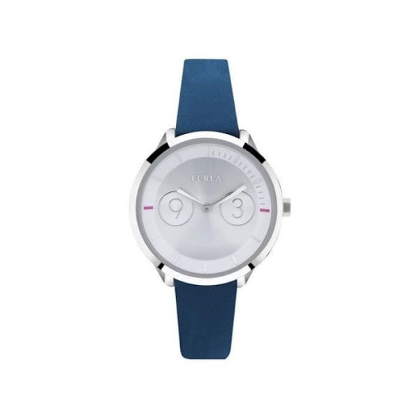 Kvindeur - Furla - R425110250 - Kvarts - Læder - 31 mm - Vandtæthed 5 ATM Blå, Silver