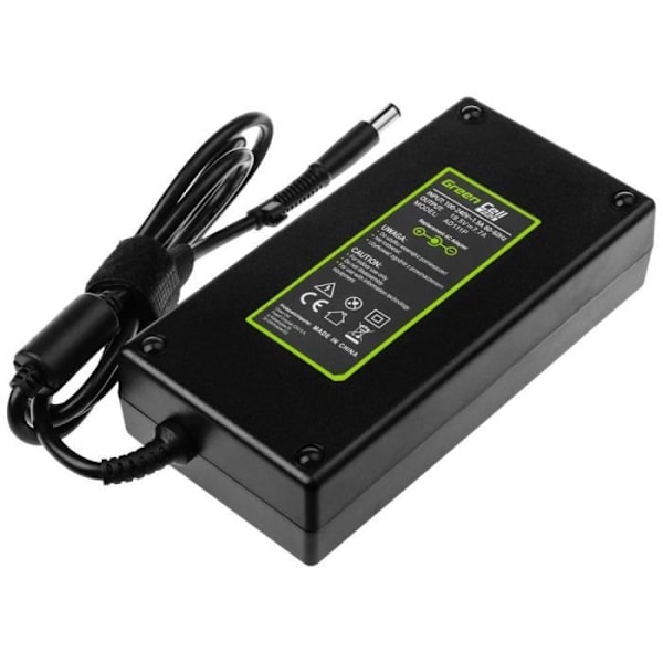 Alimentation bærbar computer - GREENCELL - GC-AD111P - 19.5 V - 7.7 A - Udgangsconnector(er) Sort