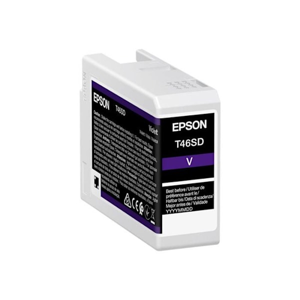 Blækpatron - EPSON - T46SD - Violet - UltraChrome - 25ml - Kompatibel SC-P700