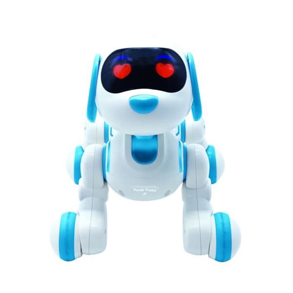 Power Puppy Jr Bleu – Min programmerbara robotvalp med gestkontroll VIT