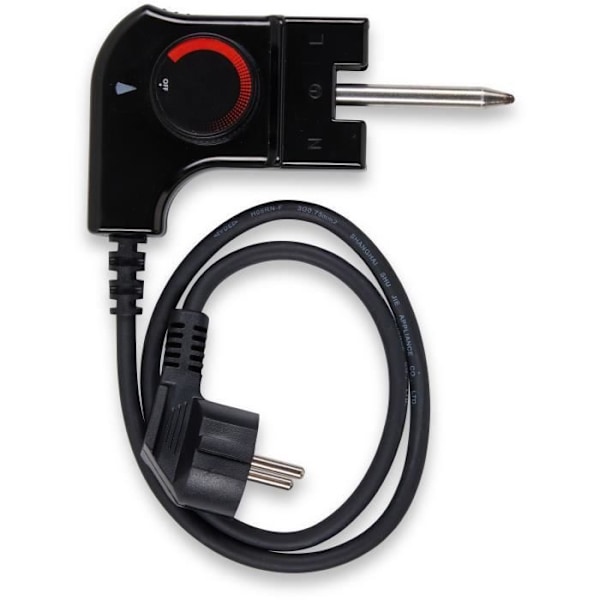 Keramisk belagt bambus grill - LIVOO - DOC322 - 2200W - Aftagelig plade i aluminiumsstøbegods - Justerbar thermostat Trä