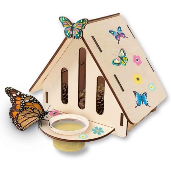Butterfly Hotel - Educational Toy - SES CREATIVE - Build and decorate a butterfly hotel. Flerfärgad