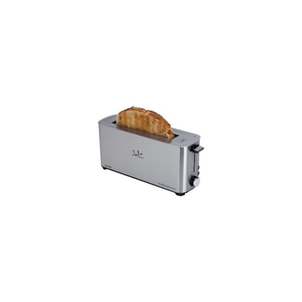 JATA TT1043 leivänpaahdin - Ruostumaton teräs - 2 viipaletta - 5 ruskistustasoa - 1000 W Rostfritt stål