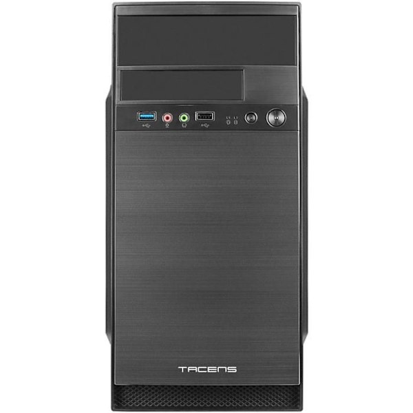 ANIMA AC4500 Micro ATX Mini Tower -kotelo 500 W virtalähteellä - musta