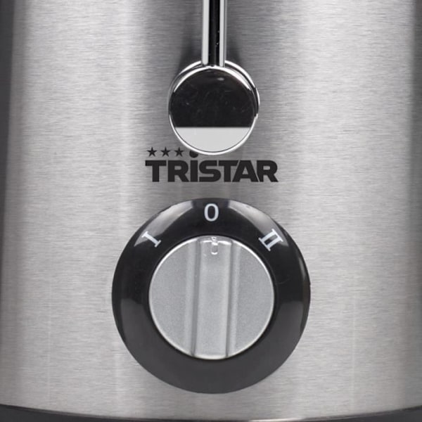 Centrifuge - Tristar - 400W - Lav støj - 2 hastigheder - Kniv i rustfrit stål - 2 års garanti Rostfritt stål
