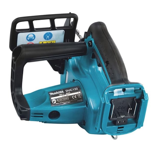 Makitan akkuleikkurin moottorisaha - 18 V DUC122Z 11,5 cm (ilman akkua tai laturia)