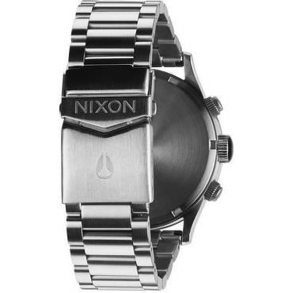 Klocka - Nixon - The Sentry Chrono A386-000 - Silver stålarmband - Quartz urverk - Analog Silver