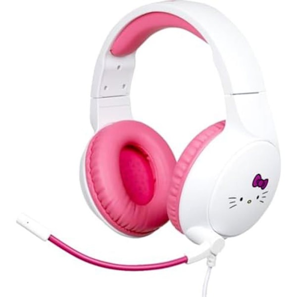 Kable Gaming Hovedtelefoner - KONIX - Hello Kitty - Mikrofon - Kabel 1,5 m - Jack 3,5 mm