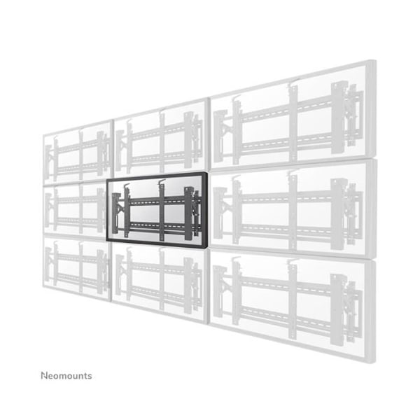 Tukiseinä UUSITÄHTI LFD-W2000 LCD-näytölle - Musta - Näytön koko: 60"-100" - Kallistus 30° musta