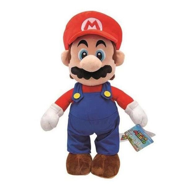 Plyschleksak - WTT - Super Mario - 50 cm - Blå - Barn - Blandat Blå