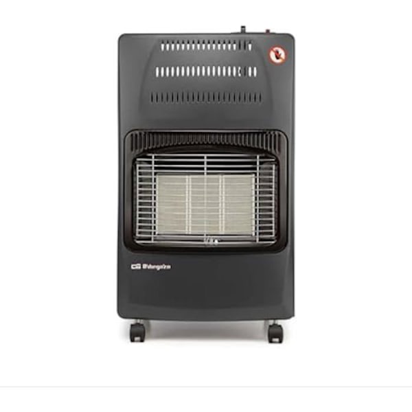 Opvarmning - ORBEGOZO - Hce 60 - 4200W - Gas - Metal - Sort Svart