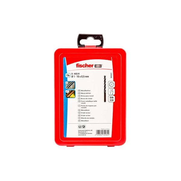 Pack 19 Metalliska Skogar Hss-R Din338 1-10 543327 Fischer.
