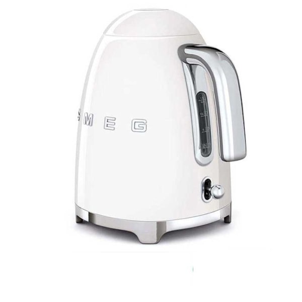 Vattenkokare - SMEG - KLF03WHEU - 1,7 L - 2400W - Lackerat rostfritt stål - Vit Vit