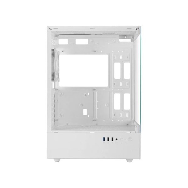 Mars Gaming Mc-xo Semitorre Atx Kaksoislasi Tuuletin Frgb 120mm Kaksoiskamera Valkoinen