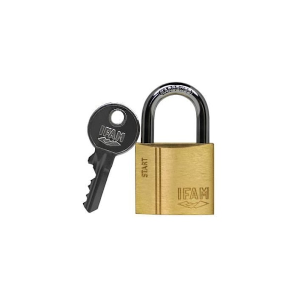 Cadenas - IFAM - SR30 - Karkaistu teräs - 30mm - Kaksinkertainen kiinnitys - 2 avainta