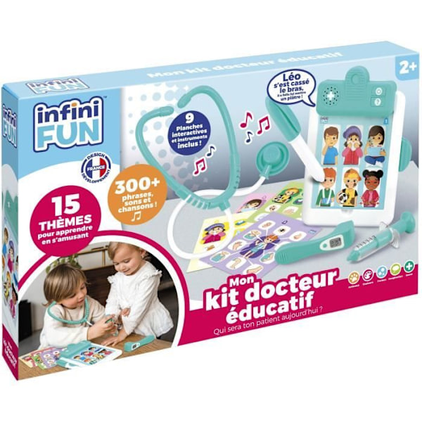 Kit Doktor - KD - Mit Kit Doktor Uddannelsesmateriel - Over 300 sætninger og 15 uddannelsestemaer fra 2 år. Grøn