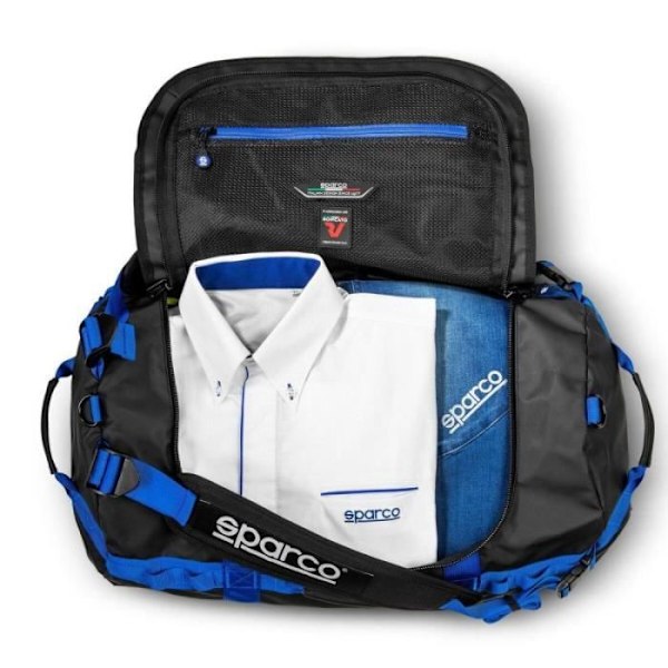 Sparco Sportstaske DAKAR-S Blå/Sort 60 L - 8033280425746
