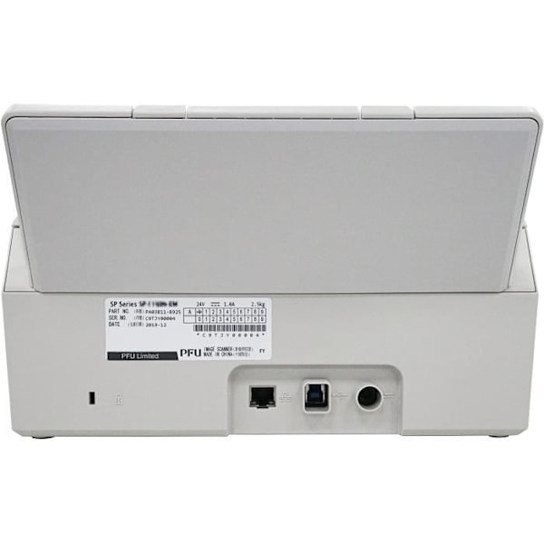 Dokumentscanner FUJITSU SP-1125N - Dobbelt sidet - 25 ppm - 600 dpi - Automatisk dokumentføder til 50 ark