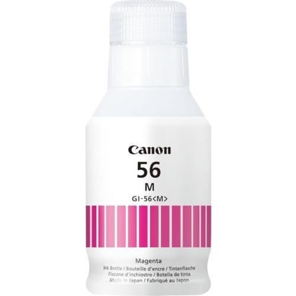 Blækflaske - CANON - GI-56BK - Magenta - MAXIFY GX kompatibilitet - (4431C001)