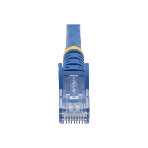 STARTECH Cat6 Gigabit UTP-netværkskabel - Hookless - 10 m - Anti-Snag RJ45 Ethernet-ledning - Han / Han Patch-kabel - Sort