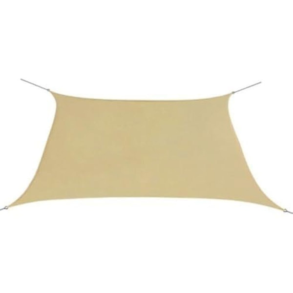 Skygardiner - FAURA - Rektangulær - 150 g/m² - 4 x 6 m - UV-beskyttelse beige