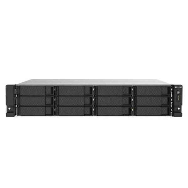 Netværkslagring NAS Qnap TS-1273AU-RP-8G Sort Grå