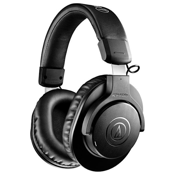 Langattomat kuulokkeet - AUDIO TECHNICA - ATH-M20XBT - Musta - Bluetooth - 60 tuntia kuuntelua Svart