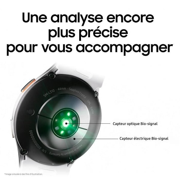 Samsung Watch7 40mm kermanvärinen Bluetooth-yhteyskello Grädde