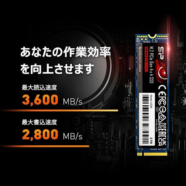 Silicon Power SSD UD85 500 Gt M.2 PCIe