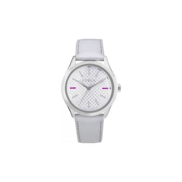 Kello - Furla - R4251101504 - Kvarts - Analoginen - Hopeanvärinen Nahka