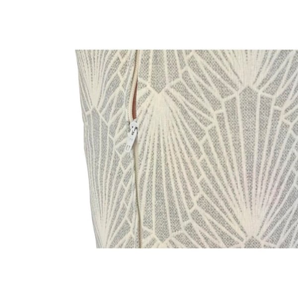 Lattiatyyny - DKD Home Decor - 120x80 cm - Bambua ja Alumiini - Irrotettava päällinen - Nykytaidesuunnittelu vit/grön/ljusgrå