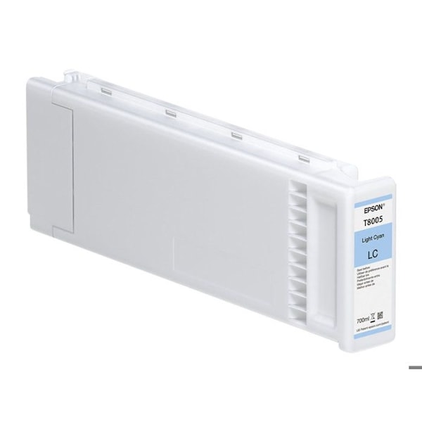 Epson T8005 blækpatron - 700 ml - Cyan - SureColor SC-P10000, SC-P20000