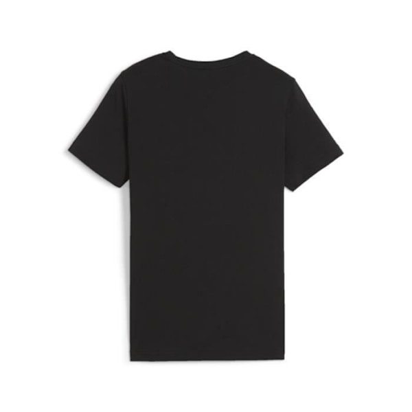 T-shirt barn - Puma - Essential - Svart/lime sheen - 100% bomull - Kort ärm Svart/lime glans 15-16 år gammal