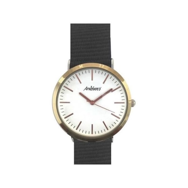 Ur - Arabere - DPP2197N - Kvarts - 38 mm - Tekstil - Hvid Vit