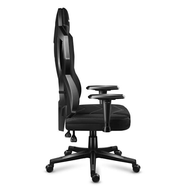 Gaming stol - Huzaro - Combat 6.2 - Sort RGB - LED-belysning - 3D armstøtter - Kippelig RGB LED-belysning