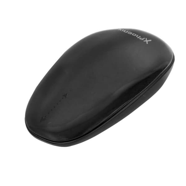 Phoenix Technologies PHT100B, ambidextrous, optinen, langaton RF, 1200 DPI, 95,2 g, musta