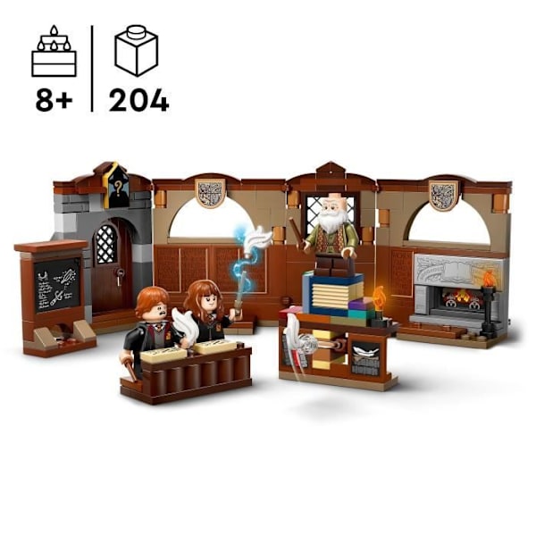 LEGO Harry Potter 76442 Hogwarts Castle: Charms Class - Collector's Toy Flerfärgad