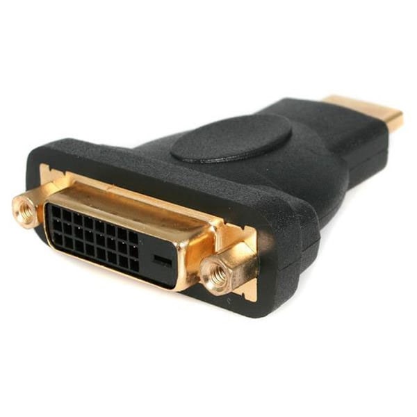 HDMI til DVI-adapter - STARTECH - Konverter M/F - Forgyldt - 1920x1200 - Sort