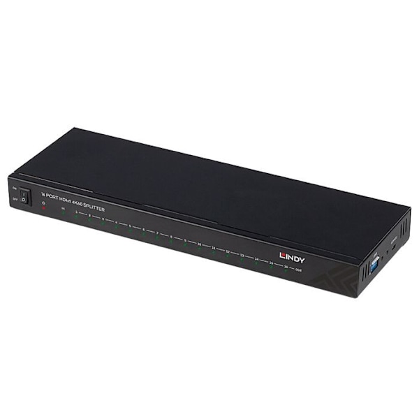 LINDY Splitter HDMI 2.0 4K60 16 udgange