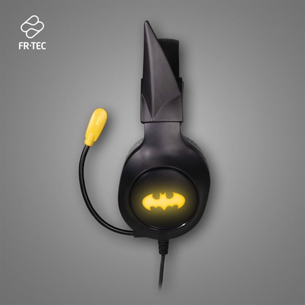 Batman Gaming Headset irrotettavalla Dark Knight Earsilla PS5:lle, PS4:lle, Xbox Series X/S:lle, Xbox Onelle, Nintendo Switchille, PC:lle, Macille