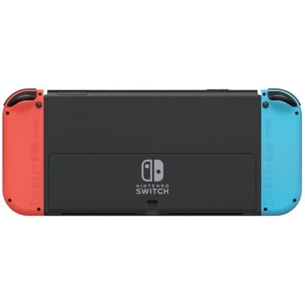 Nintendo Switch -konsoli - OLED-malli • Neonsininen ja neonpunainen