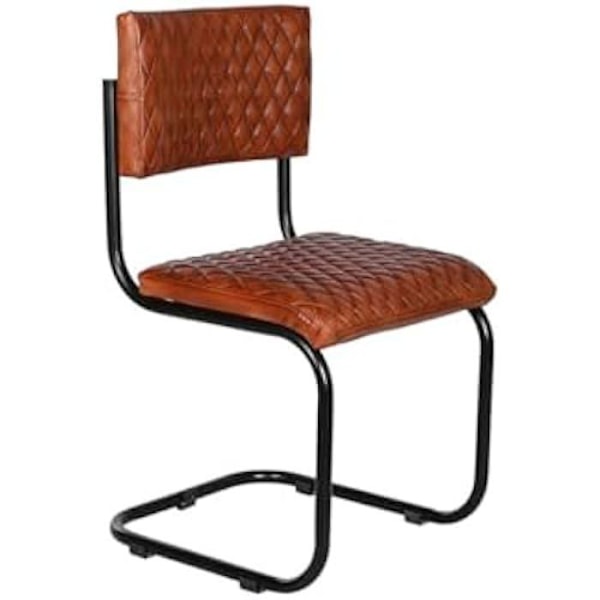 Stol - HOME ESPRIT - Brun - 47 x 50 x 88 cm - Moderne design - 1 pers. Flerfärgad
